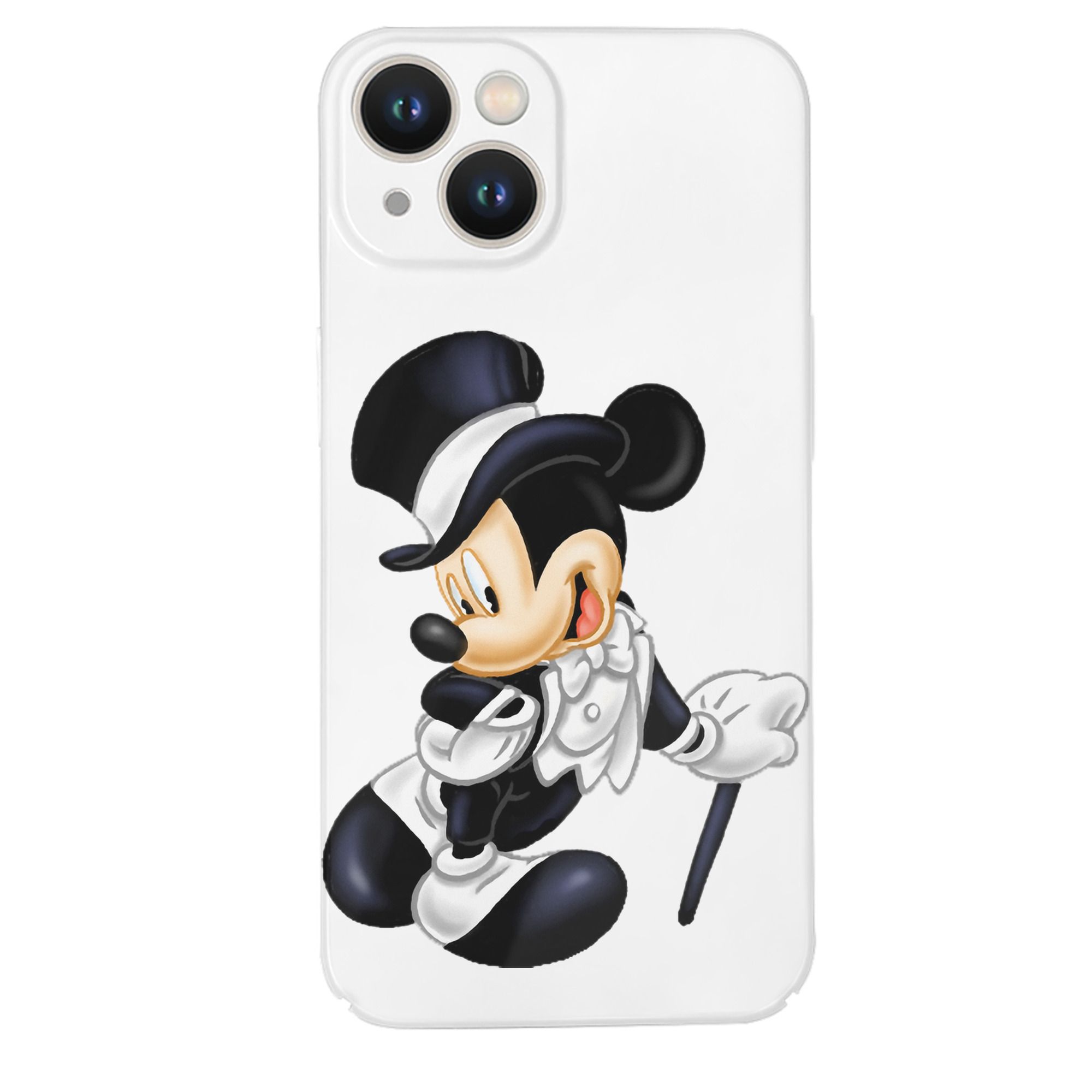 （画像用） ミッキーマウス Mickey Mouse 【iPhone 14シリーズ対応】ハードケース